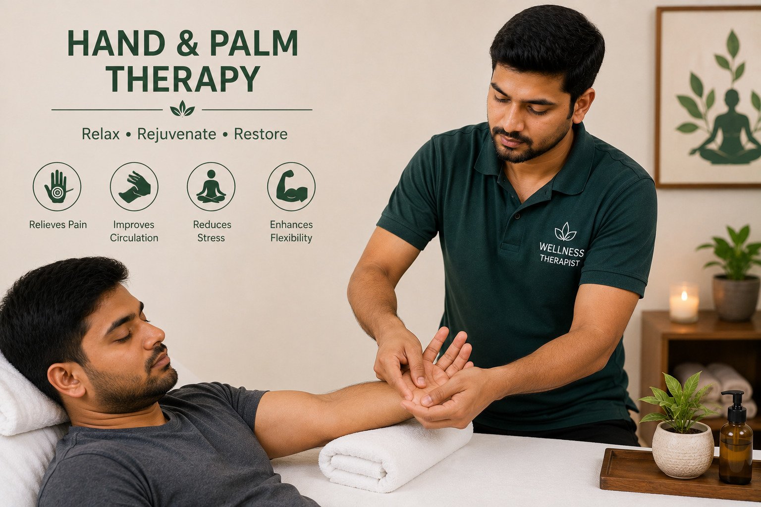 Hand & Palm Acupressure